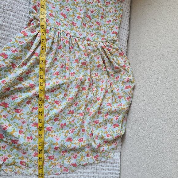 Matilda Jane Poppy Field Caravan Dress Scalloped Women's Size 8 - Picture 6 of 7